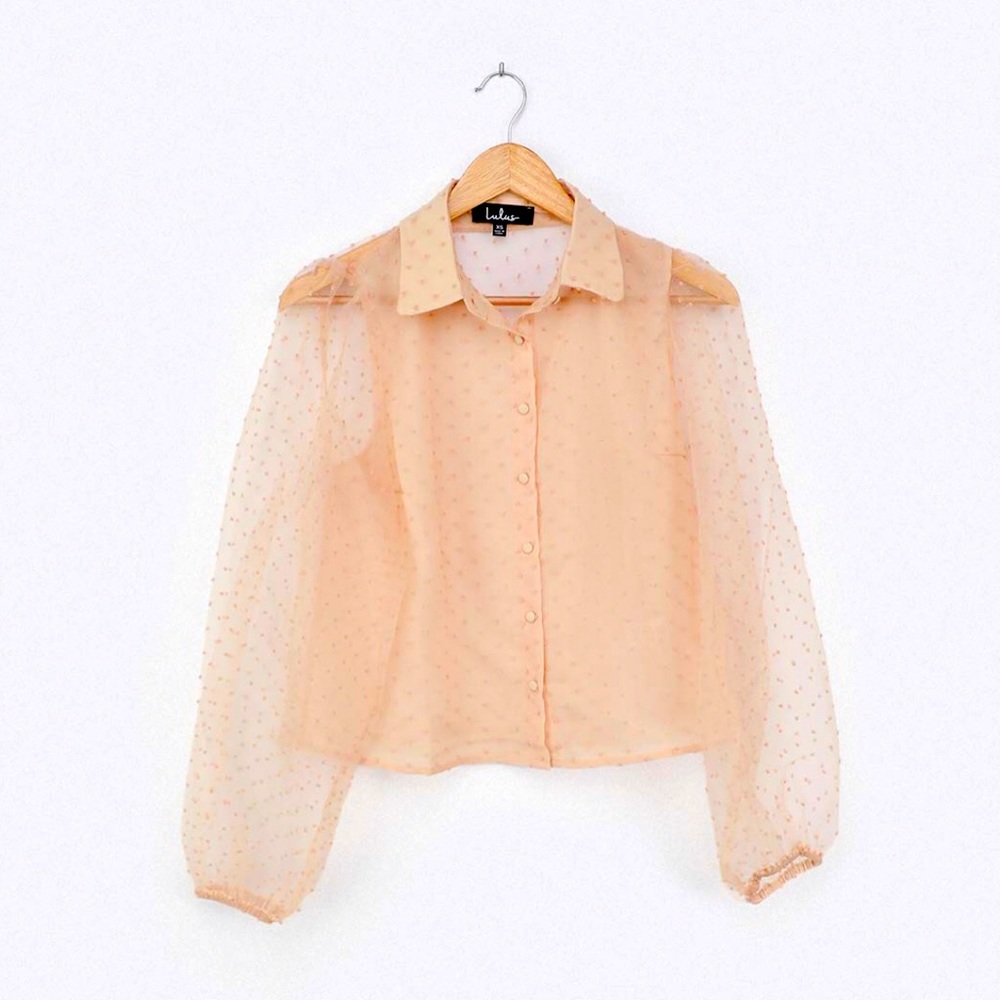 LULUS PUFF SLEEVE TOP